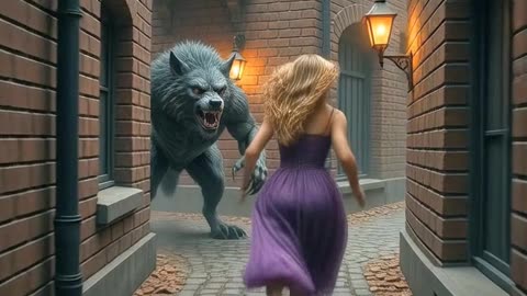 Psychological Horror: The Werewolf’s Nightmare | AI Animation by Grok Imagine