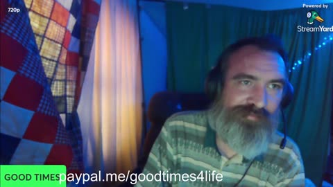 09/20/25 Goodtimes4life VOD: "mowed some grass again"