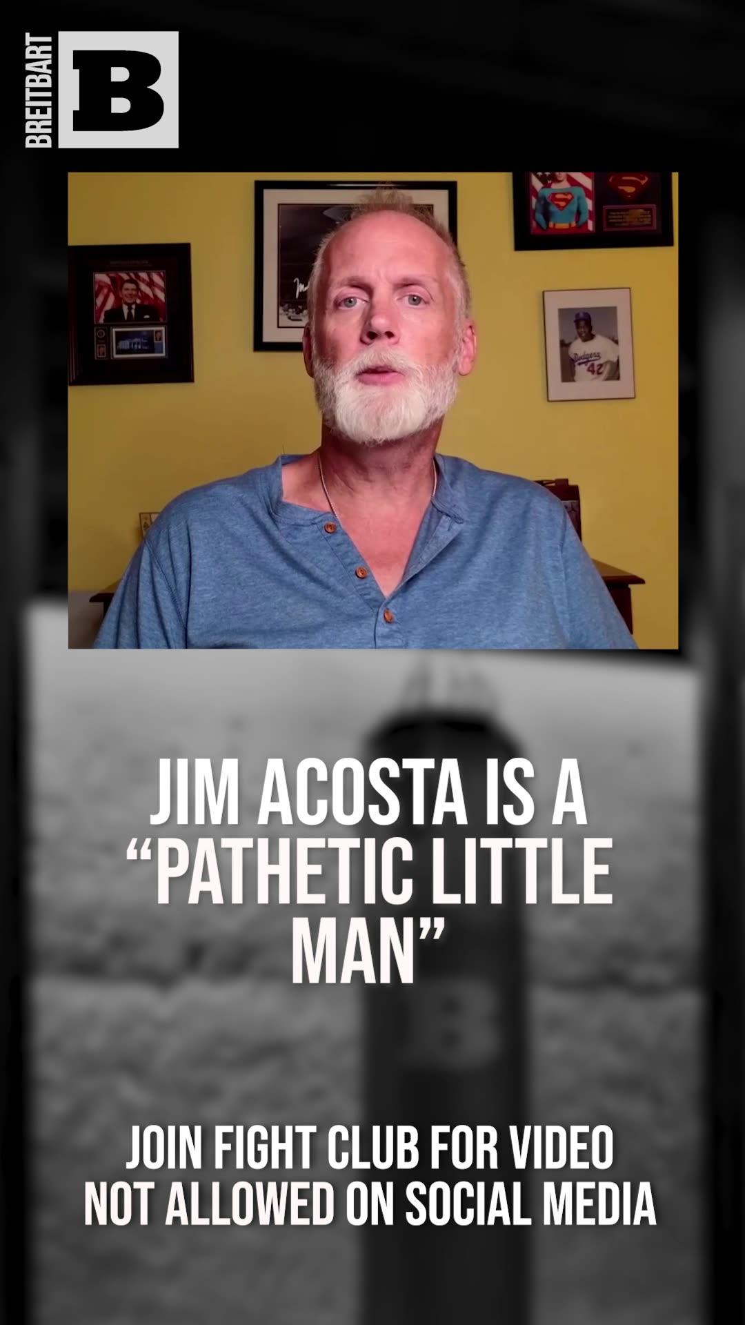 Jim Acosta Is a "Pathetic Little Man"