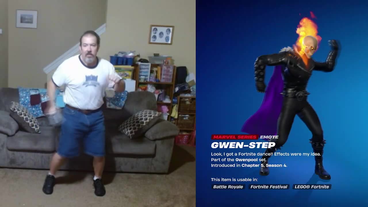 FFG Dance Fortnite Emotes Gwen-Step