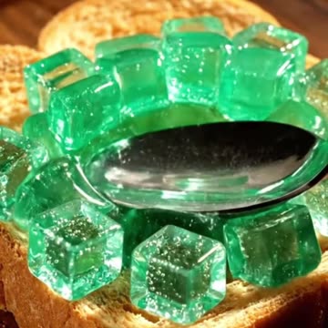 Spreading Different Types Of Ocean Butters onto toast #asmrvideo #asmr #fyp #viral