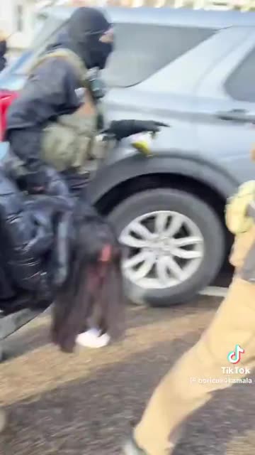 Anti-ICE protester FINDS OUT.