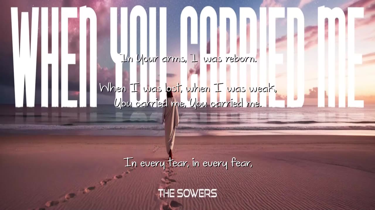 The Sowers ~ When You Carried Me { Lyrics } { Ai } Remix 1 Christcore PC