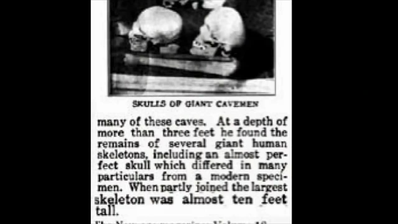 DID GIANTS ONCE ROAM THE EARTH?