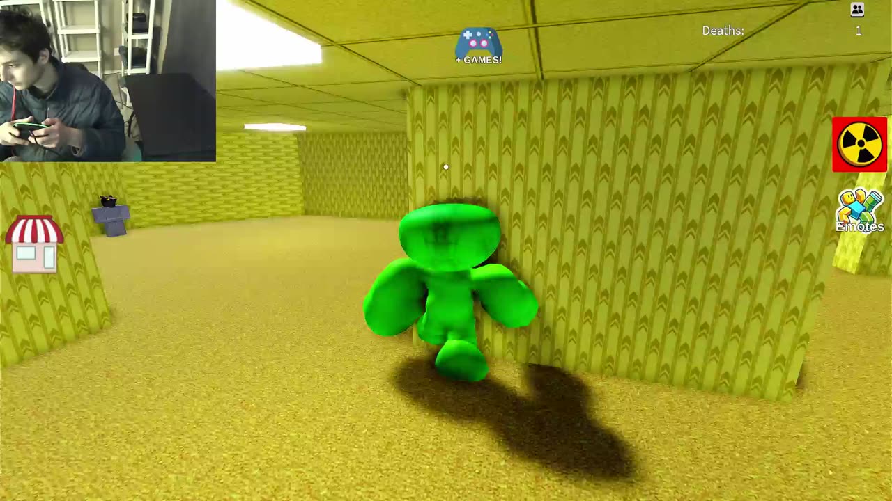Roblox Rat Dancing Memes Backrooms Game Gameplay Part #1 With Live Commentary