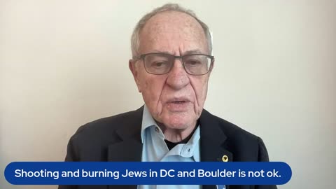 Shooting and burning Jews in DC and Boulder is not ok.