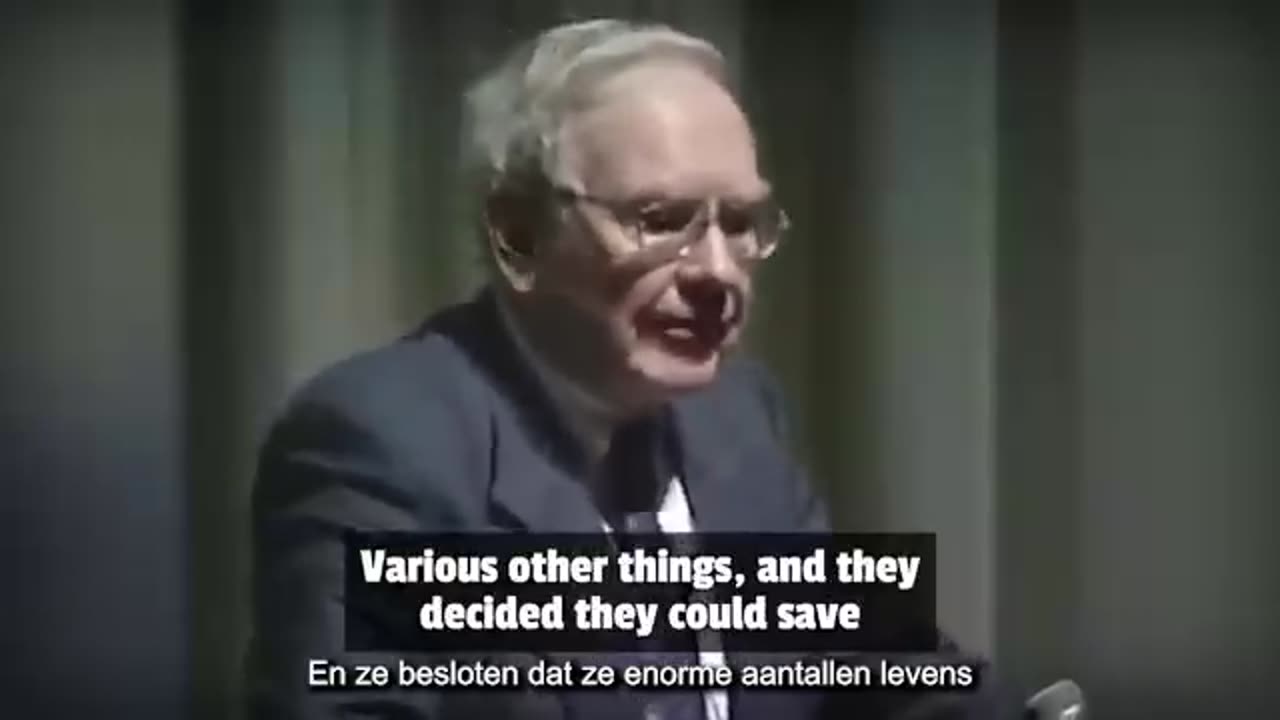 The Most Eye Opening 70 Minutes Of Your Life — Warren Buffett's Legendary Speech (Dutch/NL Subs)