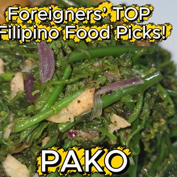 Pako Filipino Fiddlehead Ferns 🌿 Easy & Authentic Filipino Vegetable Dish 🇵🇭 Expat Food Favorites