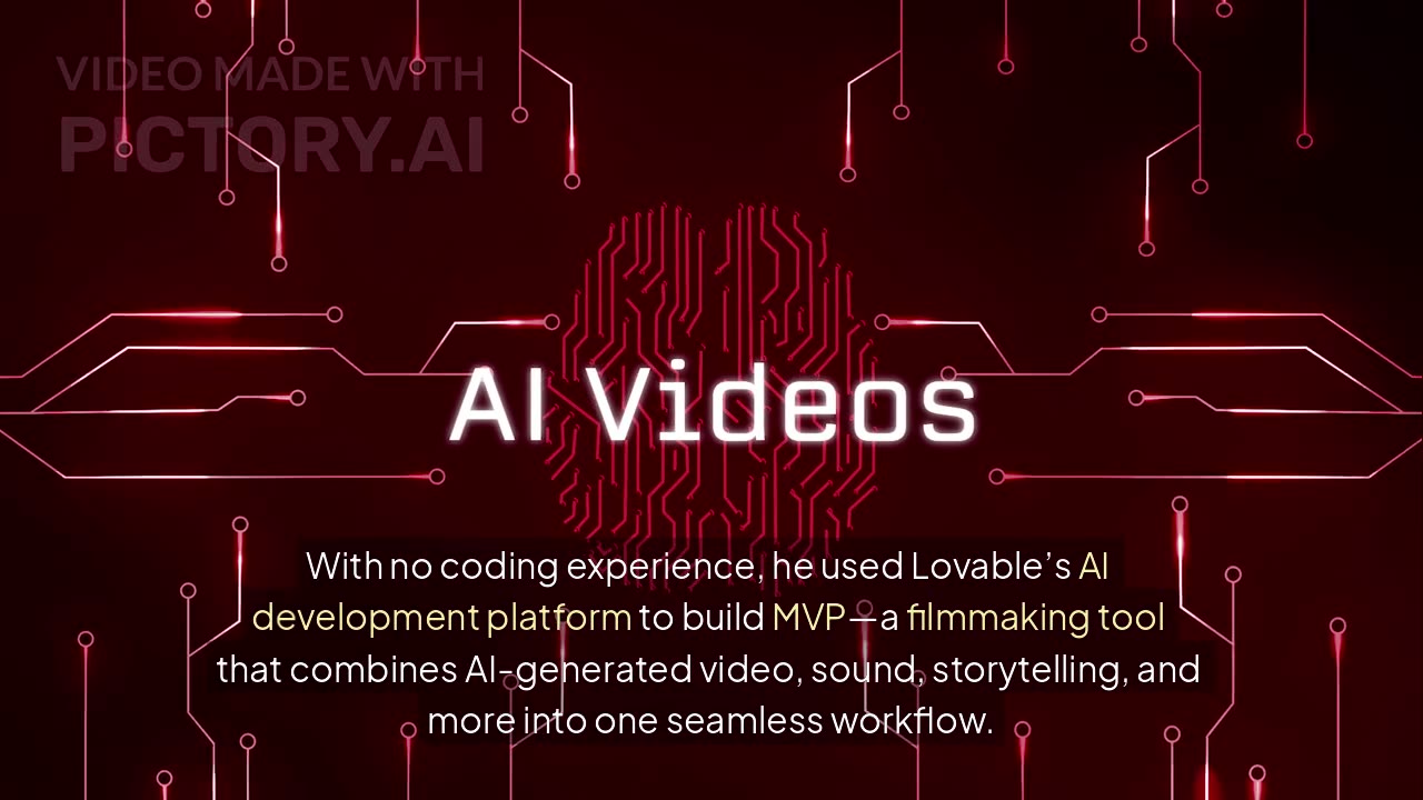 Hollywood Director Builds AI Filmmaking Platform With No Coding | Powered by Lovable