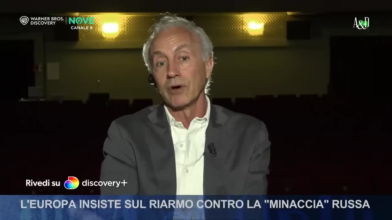 Marco Travaglio in tv contro il gruppo degli stati 'volenterosi' UE nella guerra in Ucraina.Marco Travaglio perché i "volenterosi" insistono sul riarmo?