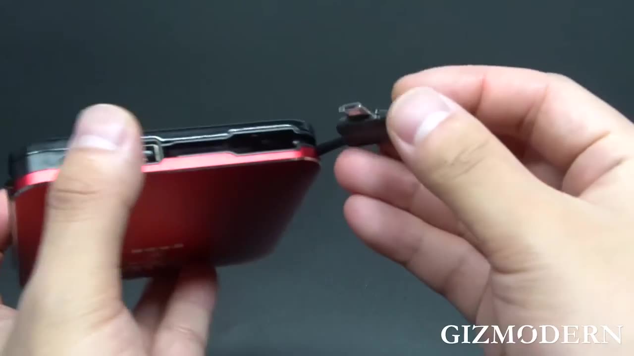 Smaller Than Tiny 8000mAh Power Bank with Cross-device Cable