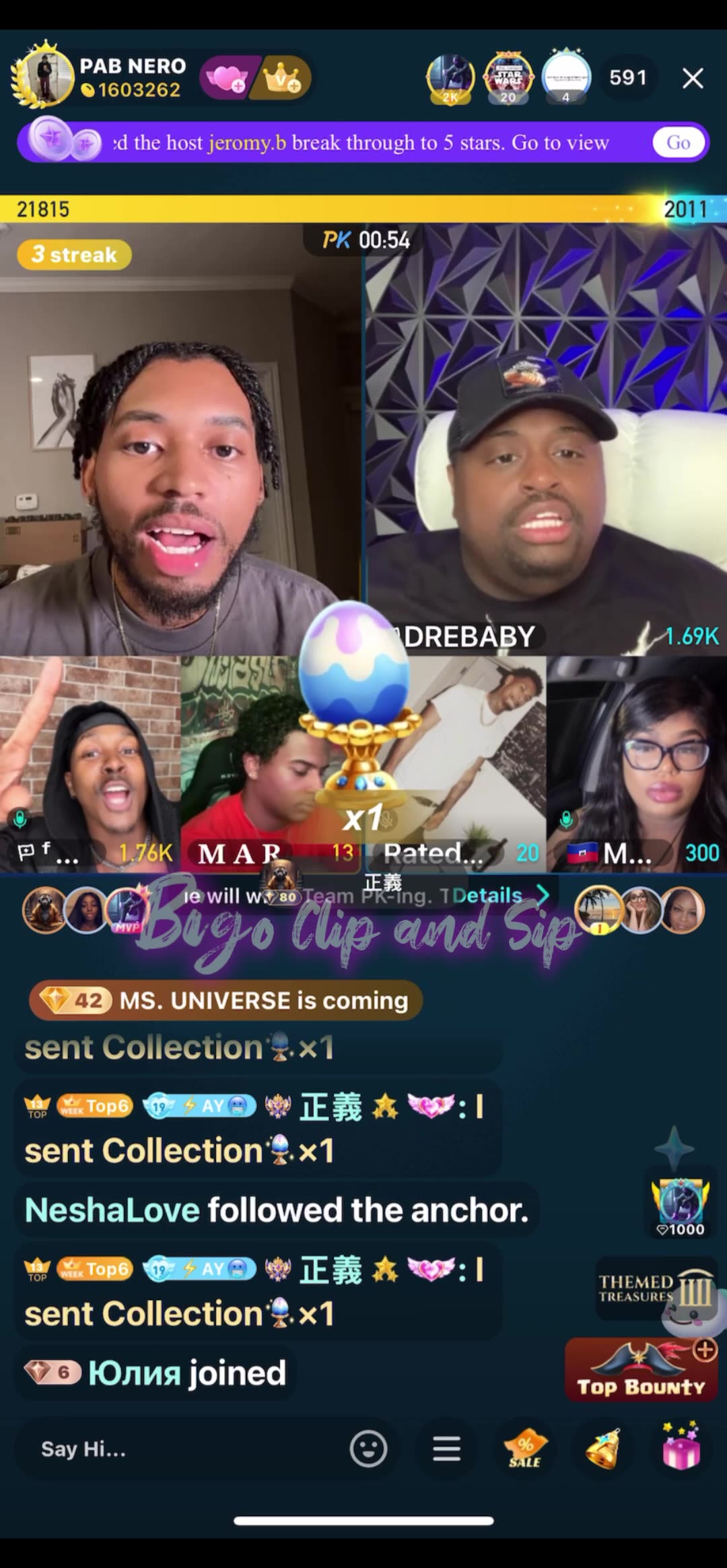 Team PK DreBaby vs Moet-Pablo vs DreBaby/Zay-Mr/Mrs Late Night vs Moet 5/11/25 #bigoclipandsip