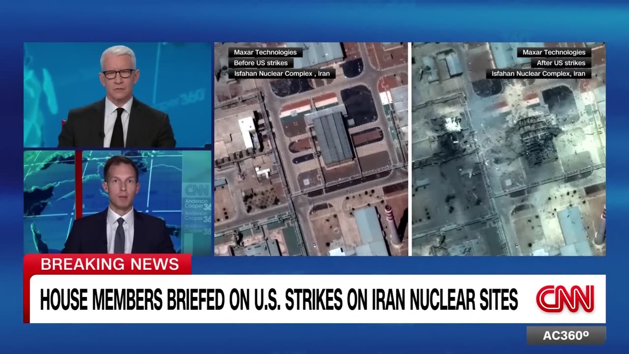 House members briefed on US strikes on Iran nuclear sites