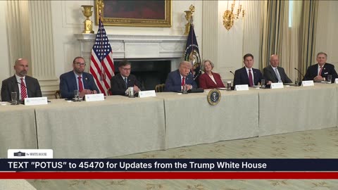 President Trump Participates in Invest America Roundtable