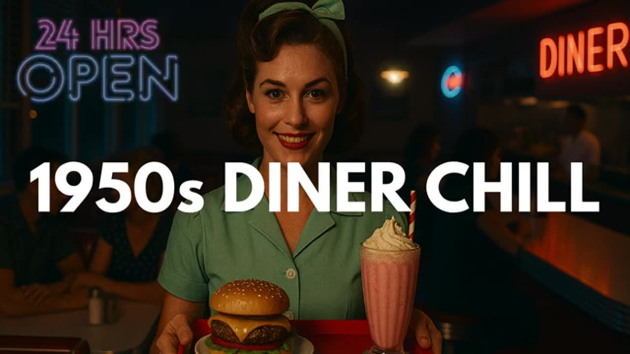 1950s DINER CHILL 🥤