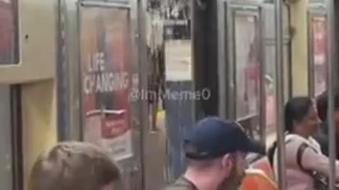 Severe flooding occurred at the 23rd Street subway station in NewYork City
