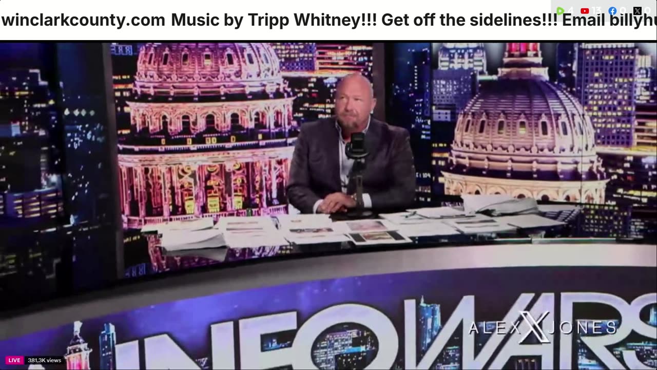 Alex Jones, Info Wars, 09/22/2025