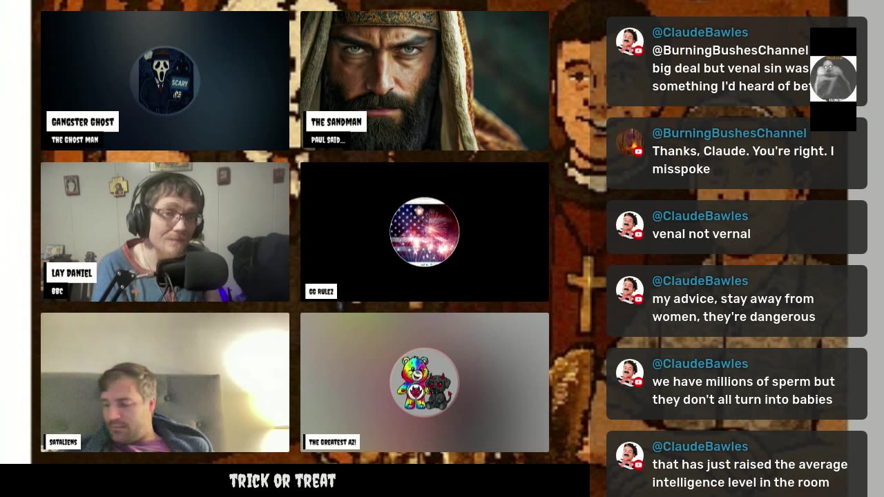 Ghost podcast's Halloween special