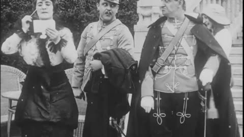 DIE FREUDEN DER RESERVEÜBUNG (Germany-1913) NEW English subtitles.