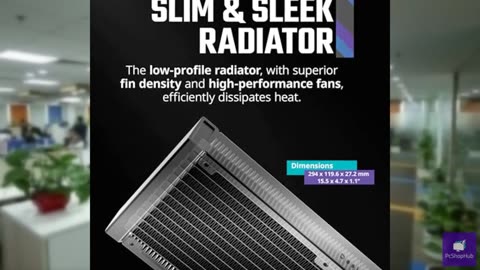 Cooler Master MasterLiquid 360L Core 360mm Close-Loop AIO Liquid Cooler, ARGB Sy
