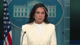 🚨🔥DNI Tulsi Gabbard: The House report details information Russia had on Hillary Clinton