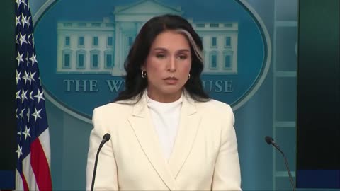 🚨🔥DNI Tulsi Gabbard: The House report details information Russia had on Hillary Clinton