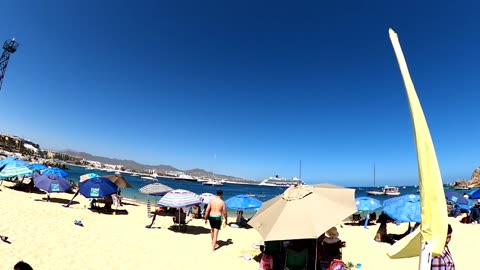 The Marina to the Coastline in Cabo Mexico