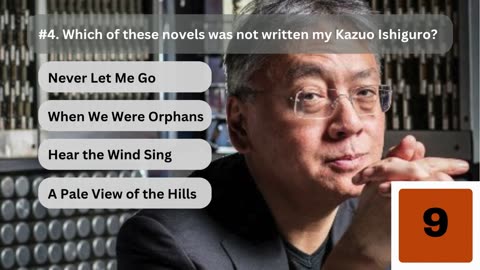 Odd One Out Literature Quiz