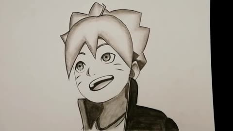 How to Draw Boruto Uzumaki – Step-by-Step Sketch Tutorial ✍️