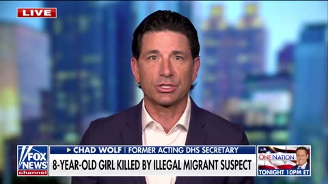 Former DHS Chad Wolf: Crackdown on sanctuary cities protecting criminal illegal aliens