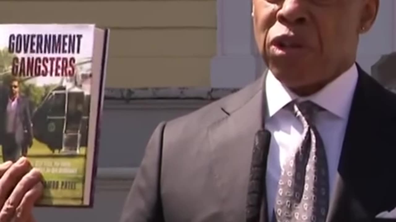 Mayor Adams wants everyone to read Kash Patel’s book Government Gangsters