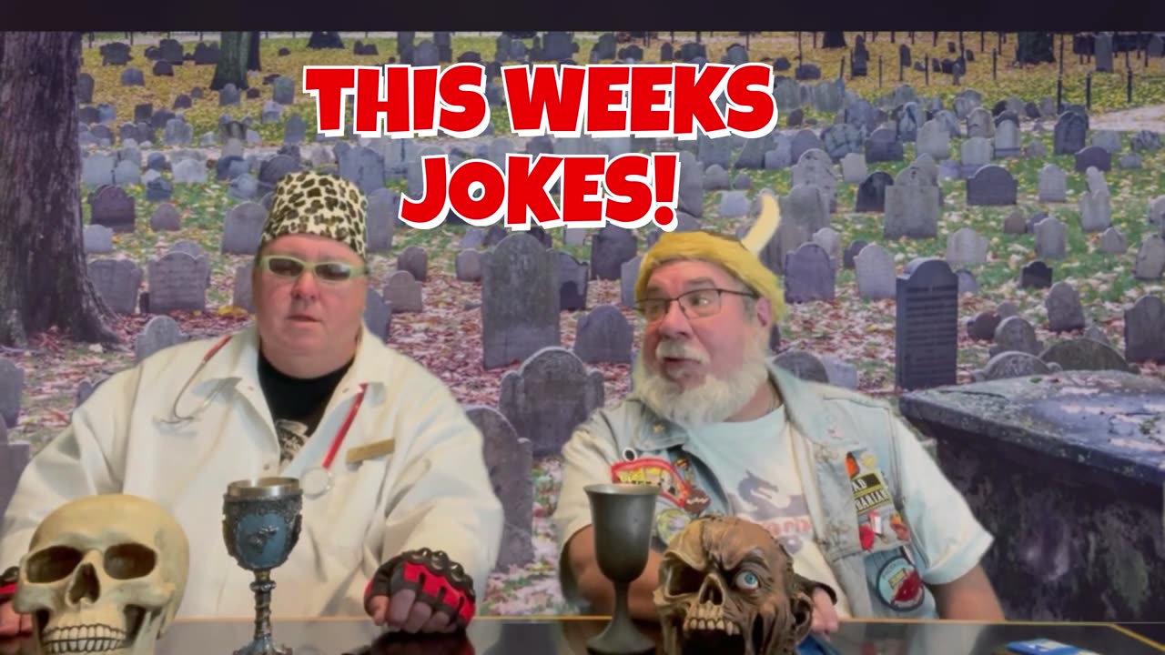 Cemetery Cinema Jokes from Fangs!