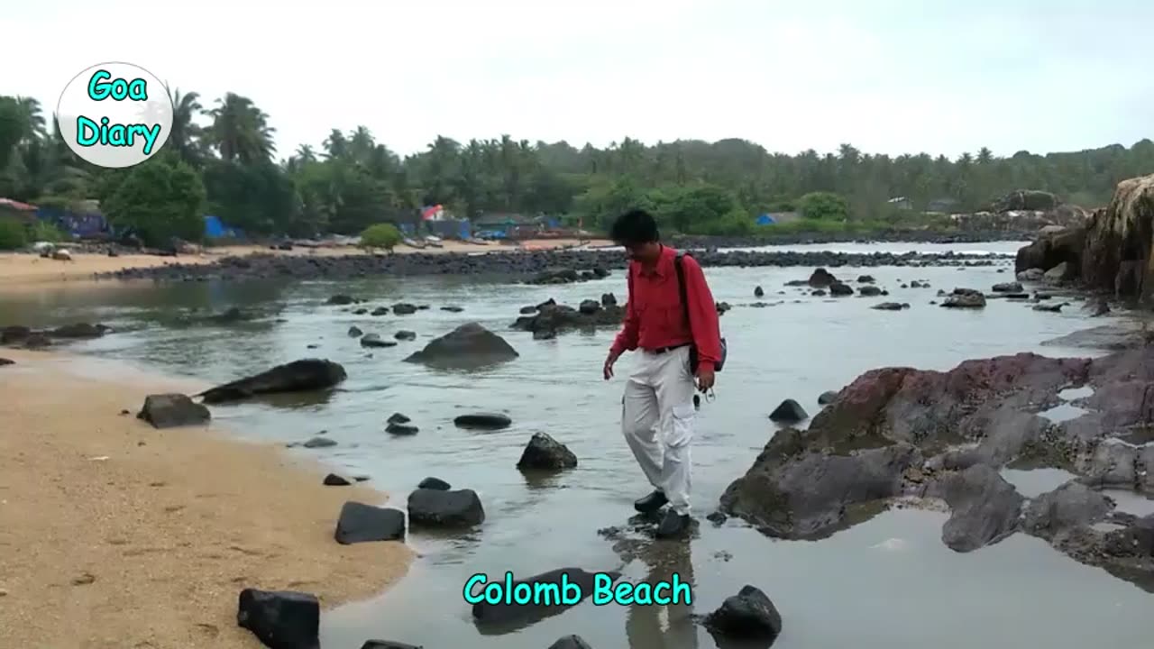 Goa Day-17: Colomb beach, Patnem Beach, Rajbagh Beach, Talpona River