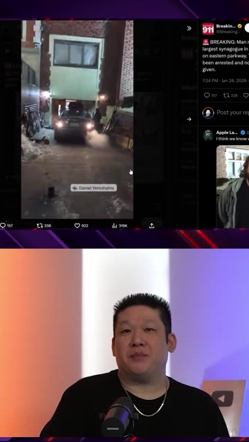 Another Islamist Rams A Jewish Building 😮😲😳