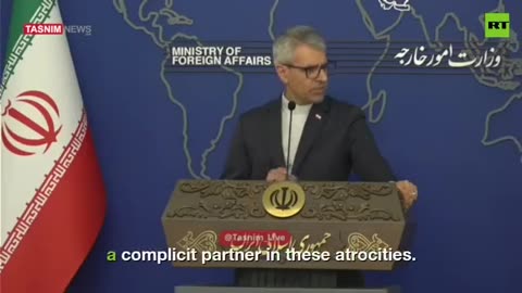 Iran ministry of foreign affairs ~ America will be seen as a complicit partner