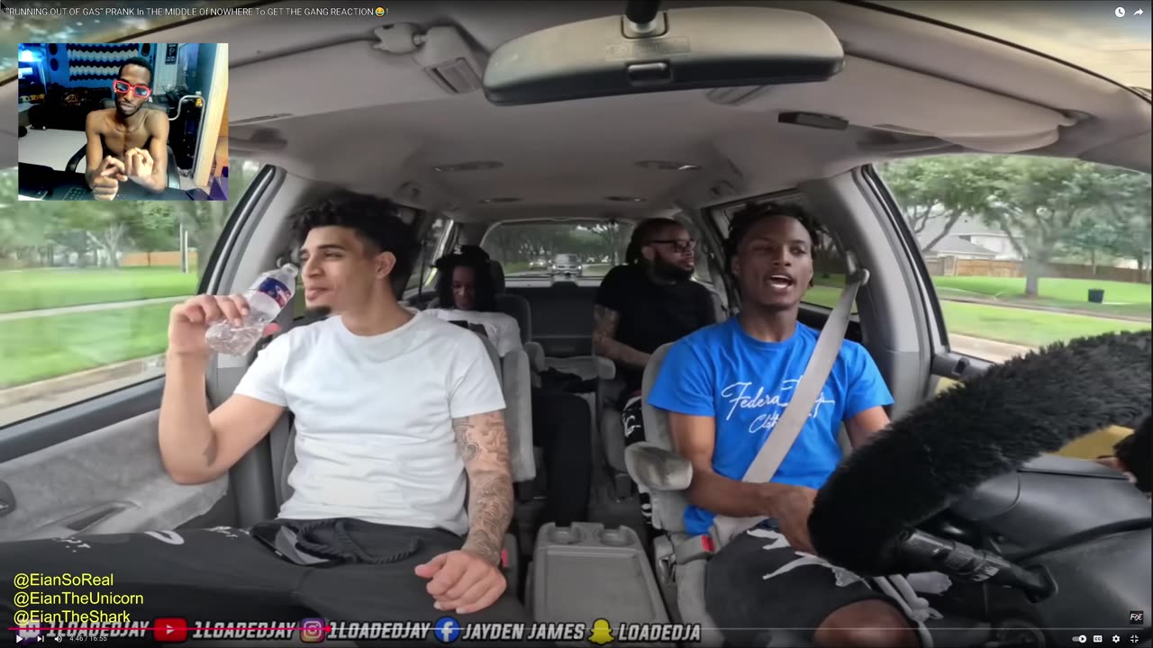 1LoadedJay RUNNING OUT OF GAS PRANK In THE MIDDLE Of NOWHERE Uncle Eian Reacts