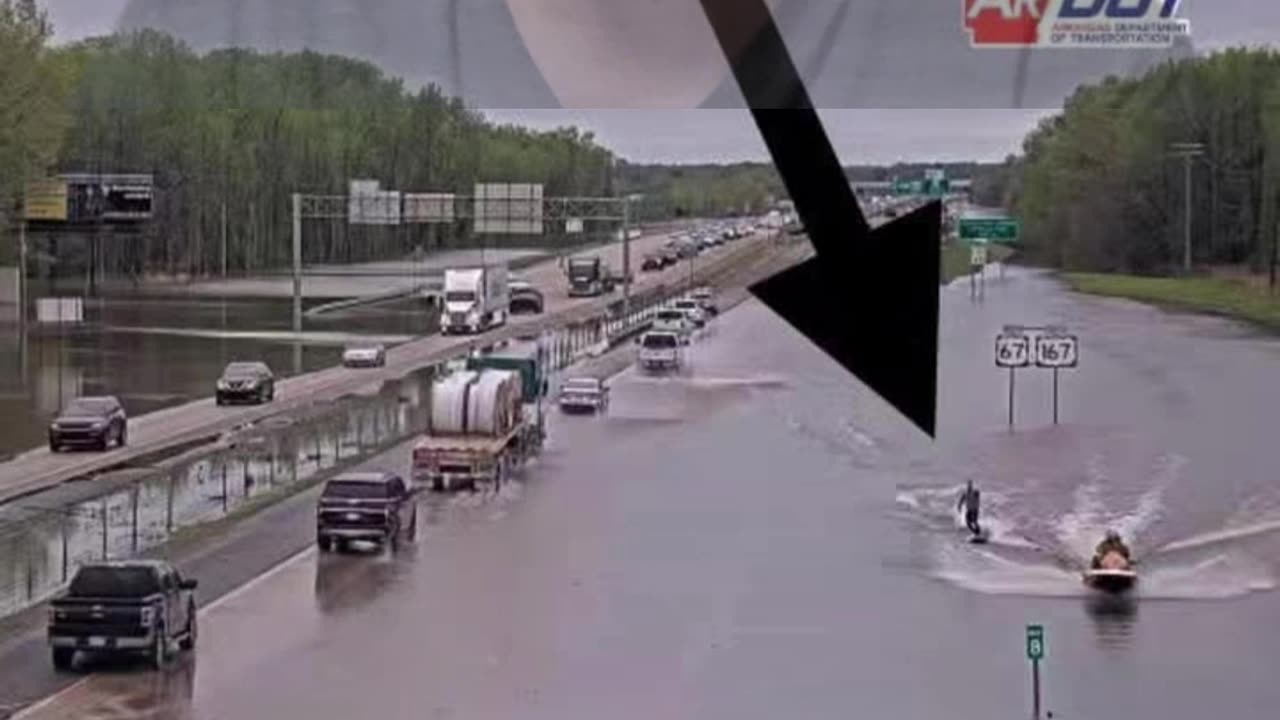 When Arkansas Experiences Flooding #comedy