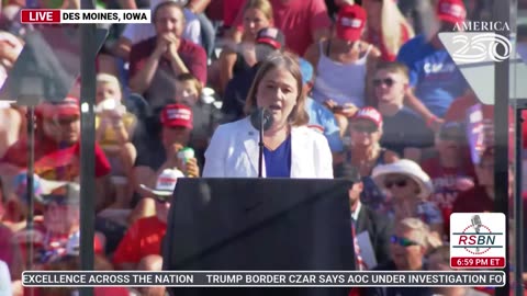 FULL SPEECH: Iowa Attorney General Brenna Bird Speaks at the Trump Rally in Des Moines, IA - 7/3/25