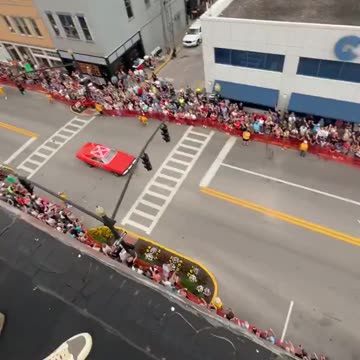 The General Lee jumped the fountain today in Somerset.