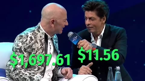 Jeff Bezos vs Shah Rukh Khan: Who Makes More Per Second?💸