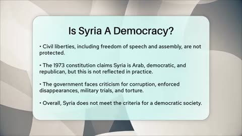 HAHA SYRIAN DEMOCRACY, PUSHING FICTIONS IN MIDEAST