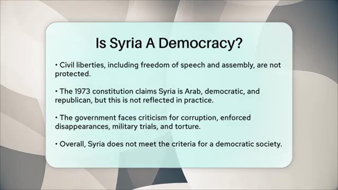 HAHA SYRIAN DEMOCRACY, PUSHING FICTIONS IN MIDEAST