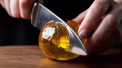 satisfying video glass cutting