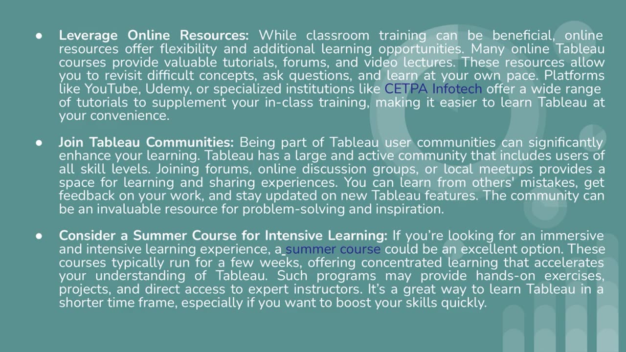 6 Best Practices for Effective Tableau Training