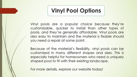 vinyl pool contractor cleveland oh