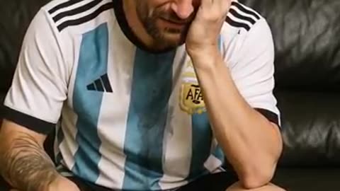 Ronaldo, why did you steal Messi’s trophy? #shorts #messi #ronaldo #ai