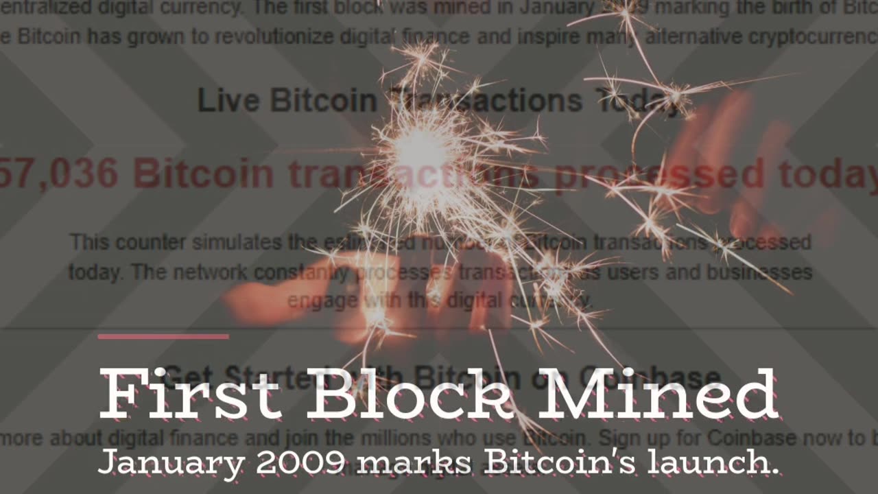 Bitcoin History and Live Transaction Tracker