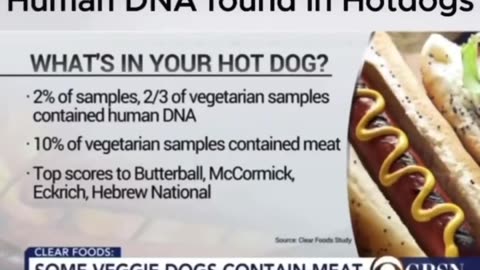 Go on Goyim, get your Goyslop with human DNA..