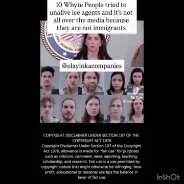 10 White ppl tried to slay ice-agents & it’s not all over the media bc they’re not immigrants