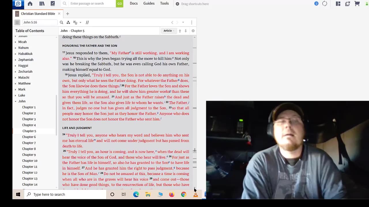 Jesus caught healing on the sabbath [The Bride of Christ]